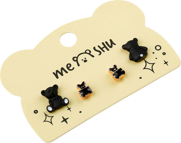 Изображение товара Комплект сережек Meshu Bears / MS_60694