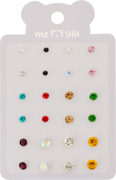 Изображение товара Комплект сережек Meshu Rhinestones / MS_60704