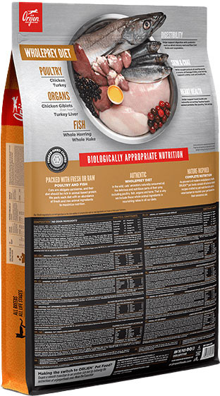 Изображение товара Сухой корм для кошек Orijen Original Биологически соответствующий (17кг)