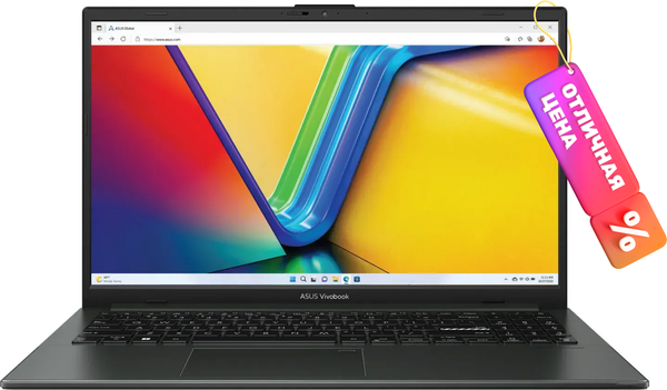 Изображение товара Ноутбук Asus Vivobook Go 15 E1504GA-BQ610