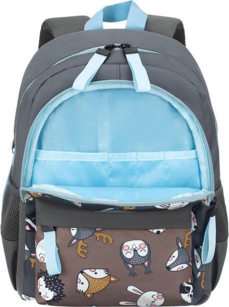 Изображение товара Школьный рюкзак Torber Class X Mini / T1801-24-BR (коричневый с орнаментом)