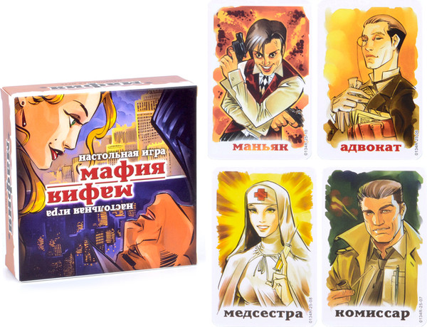 Изображение товара Настольная игра Huada Мафия / HWR004039