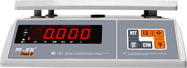 Изображение товара Весы торговые Mertech M-ER 326 AFU-32.1 LED Post II