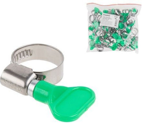 Изображение товара Набор хомутов червячных Starfix 10-16мм / SM-42103-50 (50шт)