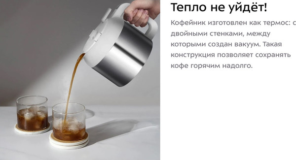 Изображение товара Капельная кофеварка Kitfort КТ-7326