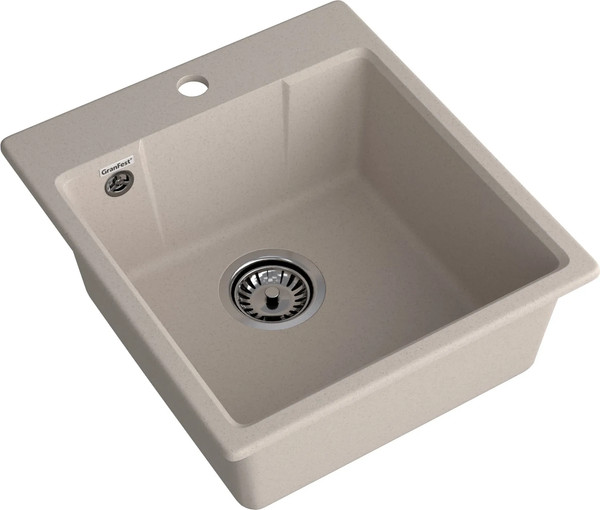 Изображение товара Мойка кухонная GranFest GF-UR-644 (песочный)