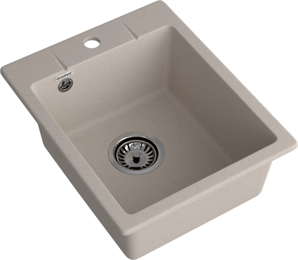 Изображение товара Мойка кухонная GranFest GF-UR-240 (песочный)
