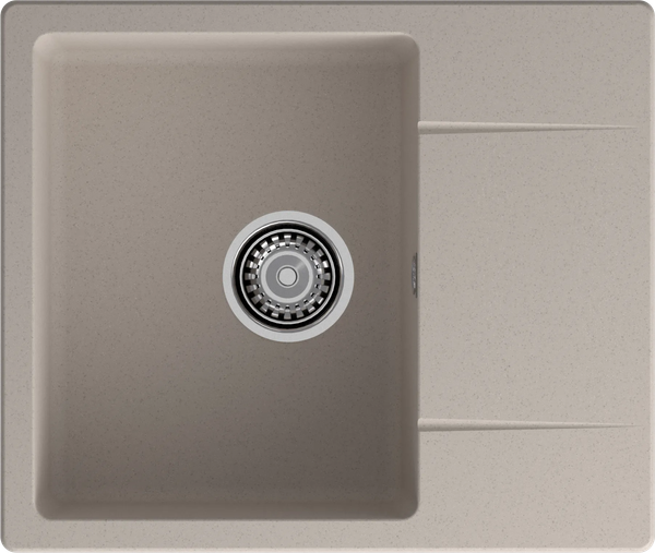 Изображение товара Мойка кухонная GranFest GF-UR-258L (песочный)