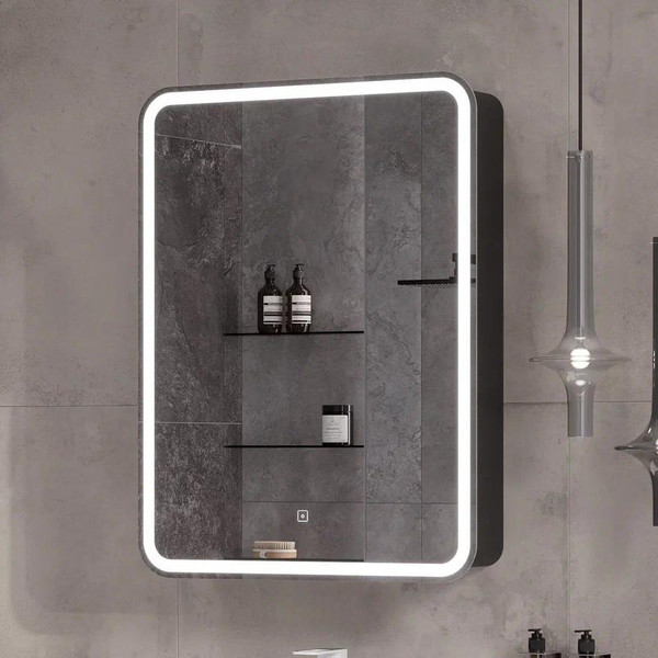 Изображение товара Шкаф с зеркалом для ванной EQUIL Eltoro LED 60 R