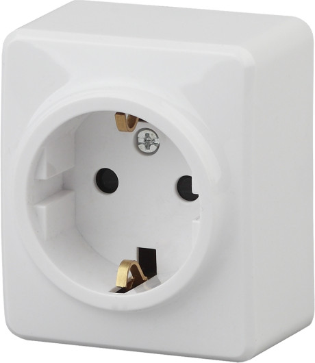 Изображение товара Розетка ЭРА Эксперт 11-2203-01 / Б0020685 (белый)