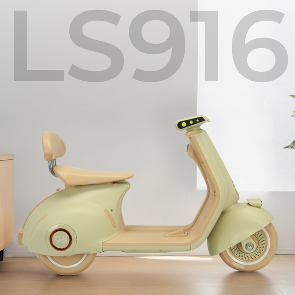 Изображение товара Детский мотоцикл Sundays LS916 (зеленый)