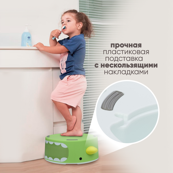 Изображение товара Детский горшок Solmax&Kids Акула / SM99506 (зеленый/белый)
