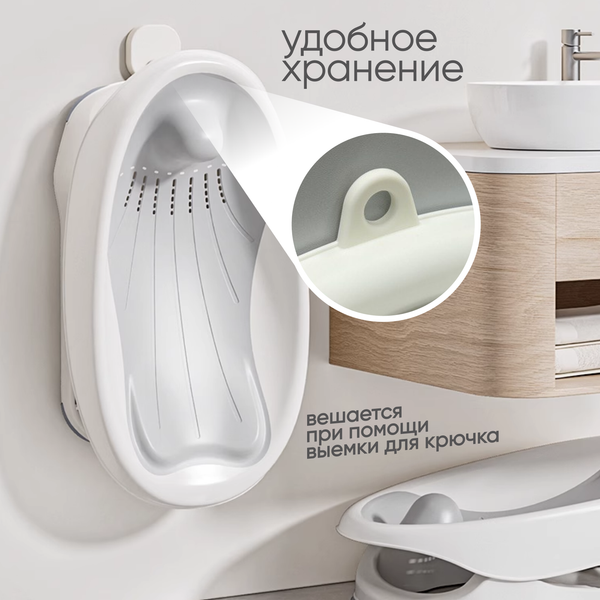Изображение товара Горка для купания Solmax&Kids SM99495 (серый)