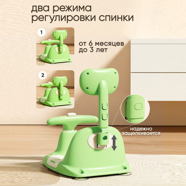 Изображение товара Стульчик для купания Solmax&Kids SM99505 (зеленый)