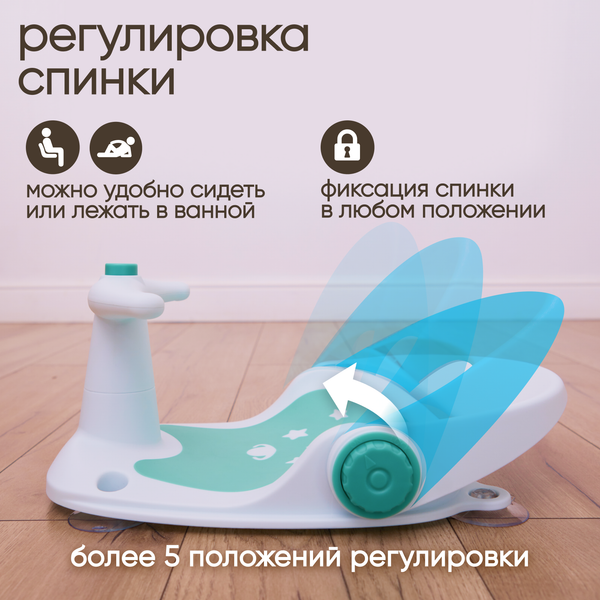 Изображение товара Стульчик для купания Solmax&Kids SM99504 (зеленый)
