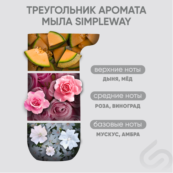 Изображение товара Мыло-пена Simpleway Желтый / 561351