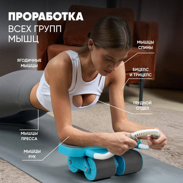 Изображение товара Ролик для пресса Solmax&Fitness SM99465