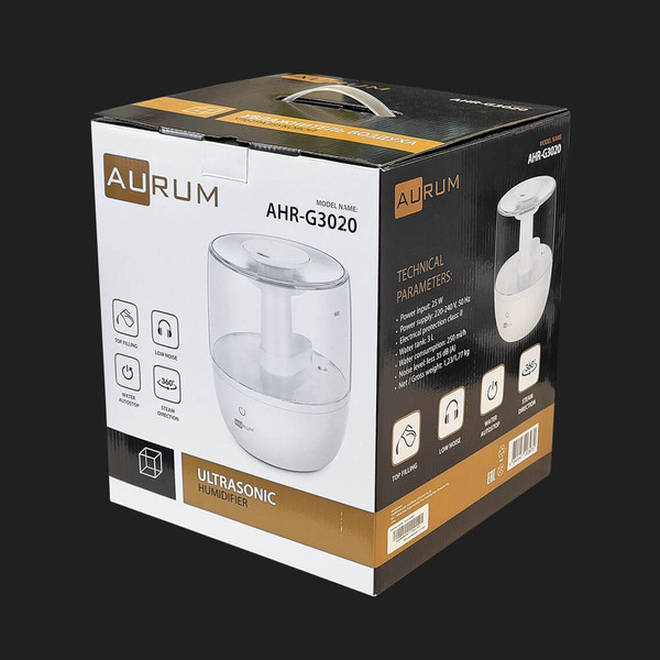 Изображение товара Ультразвуковой увлажнитель воздуха Aurum AHR-G3020