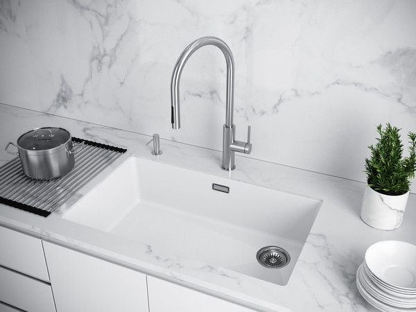 Изображение товара Мойка кухонная Paulmark LU74SK-WH