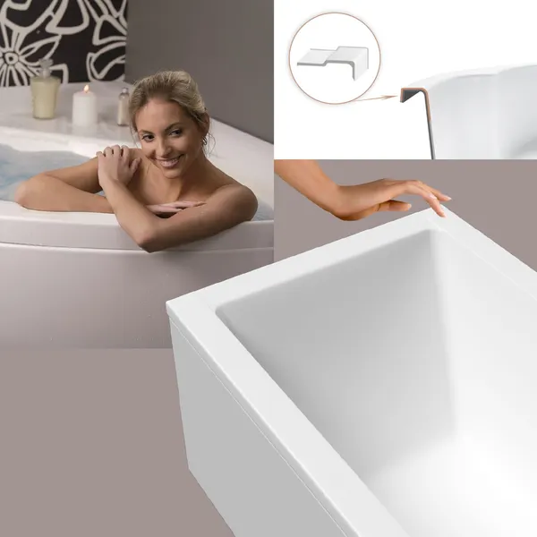 Изображение товара Ванна акриловая Lauter Oasis 190х90 / 21203090 (с ножками)