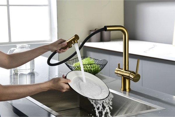 Изображение товара Смеситель Paulmark Serpentine Se213222-BG