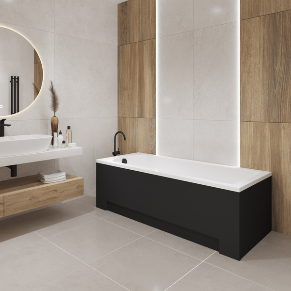 Изображение товара Ванна акриловая Lauter Amelia 160х70 / 21204060 (с ножками)