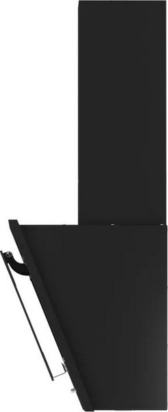 Изображение товара Вытяжка наклонная Elikor 50П-430-К3Д / 266399 (черный/черное стекло)