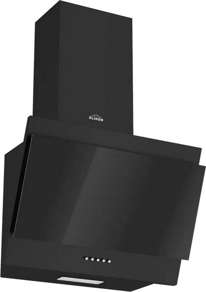 Изображение товара Вытяжка наклонная Elikor 50П-430-К3Д / 266399 (черный/черное стекло)