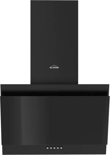 Изображение товара Вытяжка наклонная Elikor 50П-430-К3Д / 266399 (черный/черное стекло)