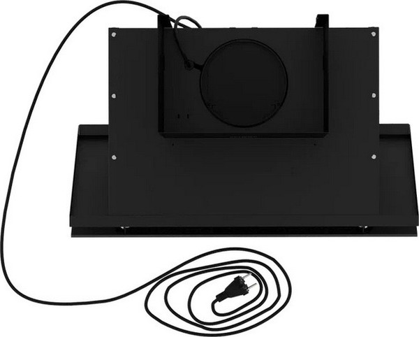 Изображение товара Вытяжка наклонная Elikor 50П-430-К3Д / 266399 (черный/черное стекло)