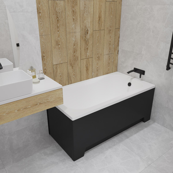 Изображение товара Ванна акриловая Lauter Estelle 120х70 / 21206020 (ножками)