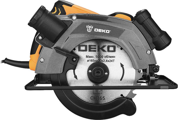 Изображение товара Дисковая пила Deko CS1250-D / 083-1100