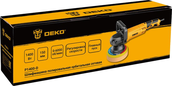 Изображение товара Полировальная машина Deko P1400-D / 083-1047