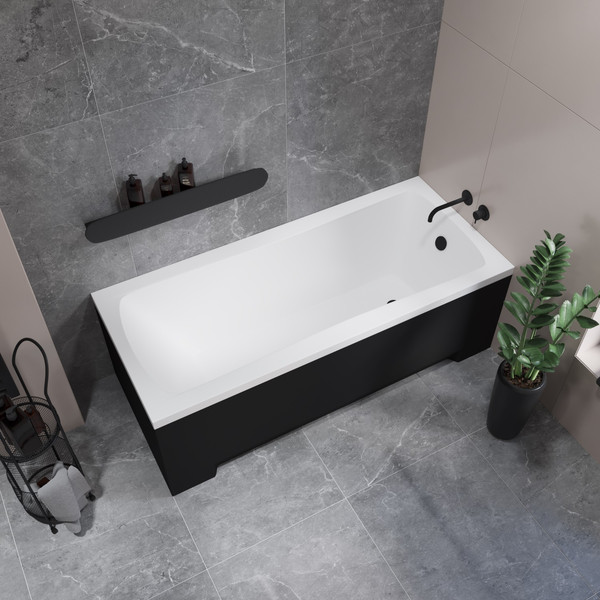 Изображение товара Ванна акриловая Lauter Bianca 150х70 / 21207150 (с ножками)