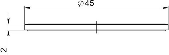 Изображение товара Прокладка сантехническая РМС Уплотнительная плоская 40 / КС-05