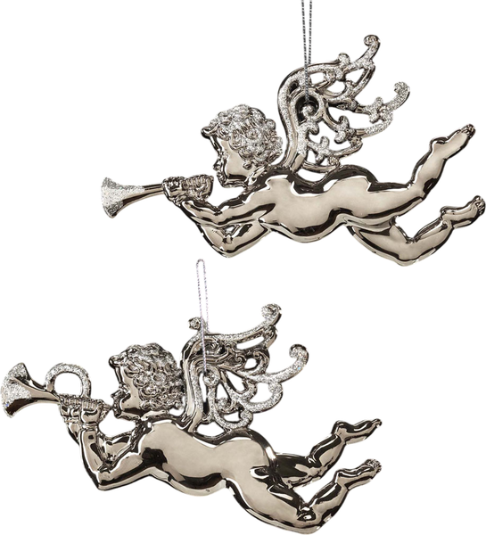 Изображение товара Елочная игрушка Erich Krause Ангелок-музыкант / 40288