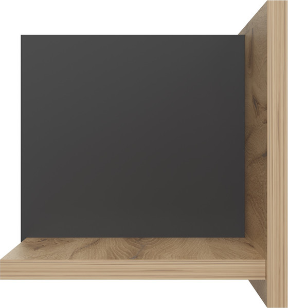 Изображение товара Полка MySTAR Арна ИВ-124.05.00 (дуб элисон светлый/персидский жемчуг/черный)