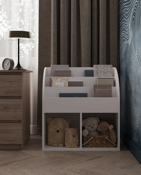 Изображение товара Стеллаж MySTAR Феликс Малый ИЗ-004.01 (белый)