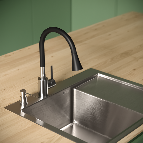 Изображение товара Смеситель РМС SUS123BL-016F