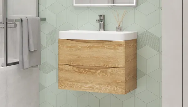 Изображение товара Тумба для ванной Velvex Clay 700-0-2 / tp.CLA.9595.70.2Y (дуб верона)