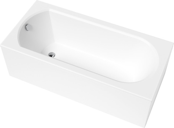 Изображение товара Ванна акриловая Lauter Haven 170x75 / 21202007 (с ножками и лицевым экраном)