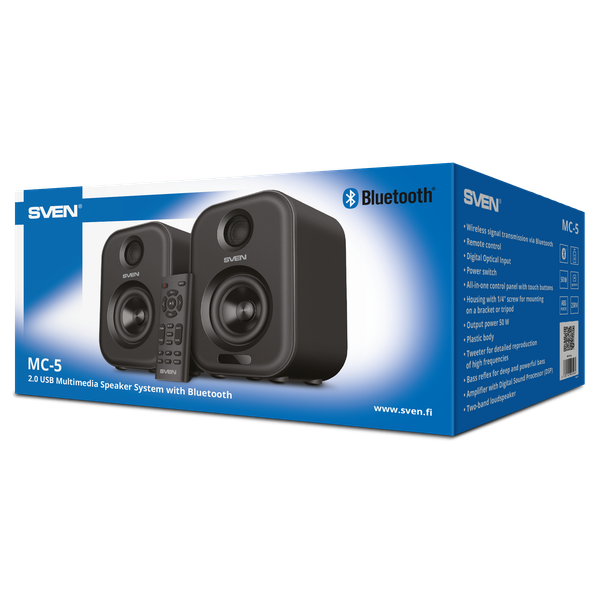 Изображение товара Мультимедиа акустика Sven MC-5 (серый)