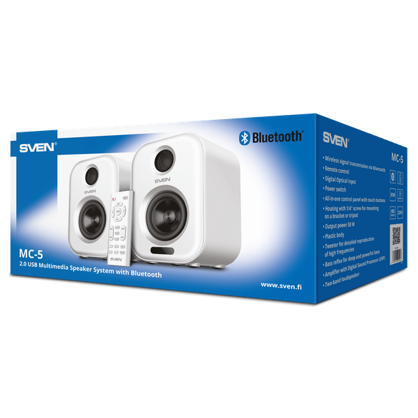 Изображение товара Мультимедиа акустика Sven MC-5 (белый)