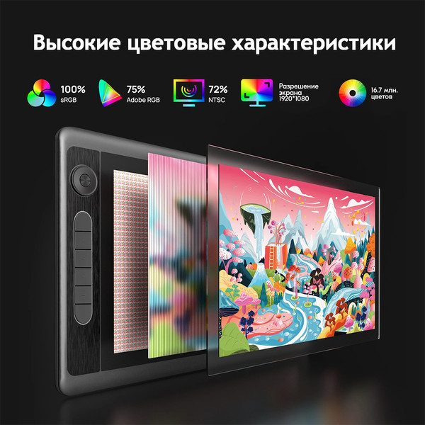 Изображение товара Графический планшет Parblo Coast 12pro Gen2