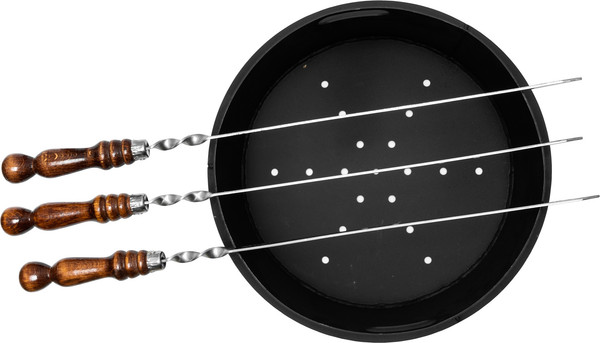 Изображение товара Жаровня для печи-мангала Chugun Invest 8-10л (33см)