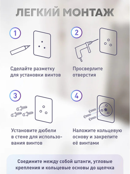 Изображение товара Карниз для ванны FORA 390KUAL (хром)