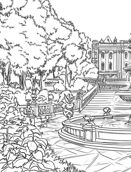 Изображение товара Раскраска-антистресс АСТ Раскрась Санкт-Петербург! (9785171706456)