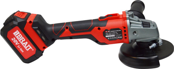 Изображение товара Угловая шлифовальная машина Brait BCAG20/125-4PUBL PRO