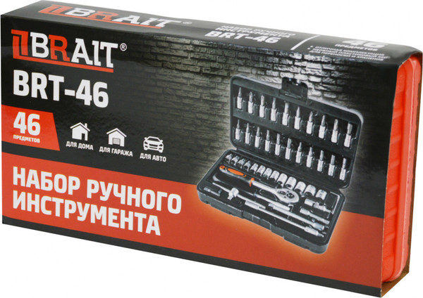Изображение товара Универсальный набор инструментов Brait BRT-46