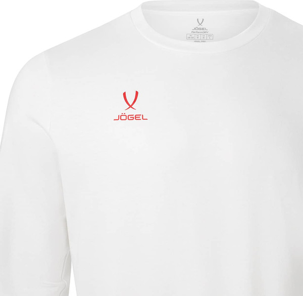 Изображение товара Лонгслив спортивный Jogel Division PerFormDRY Pre-Match Longsleeve Jersey (M, белый)